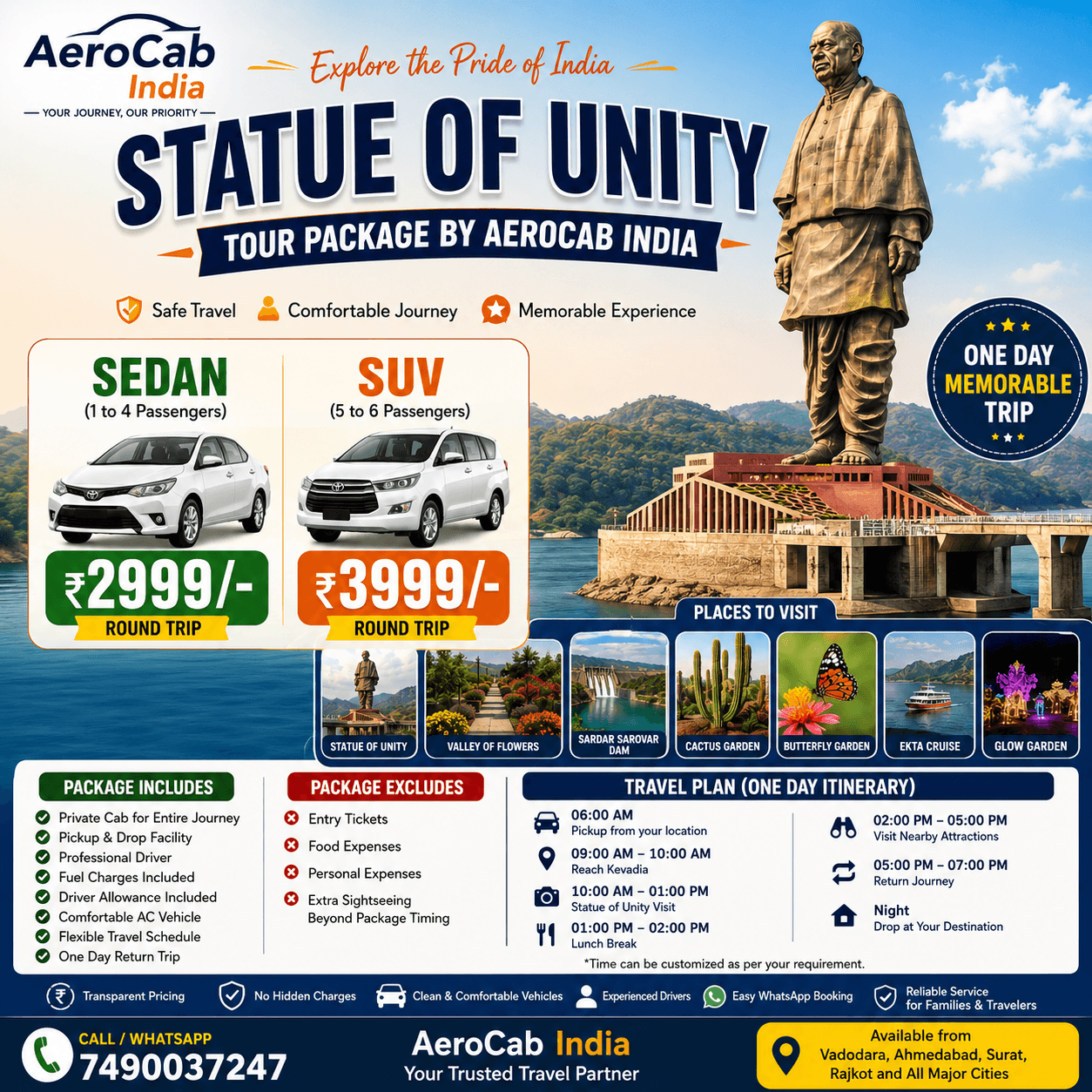 Statue Of Unity Packages